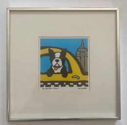 @Marc Tetro Print Of New York Boston Terrier