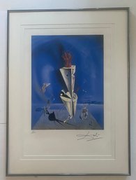 Limited Edition Signed Print Of The Painting Apparatus And Hand By Salvador Dali