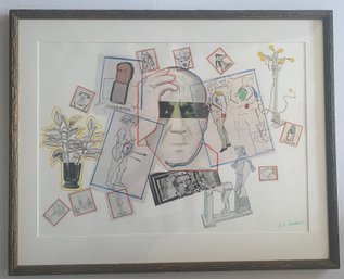 Homage  To Picasso By Larry Rivers. Artist Proof