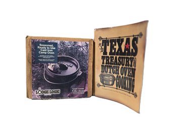 Lodge Logic 1 Quart Cast Iron Camp Dutch Oven