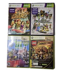 Collection Of Four Microsoft Xbox 360 Video Games.