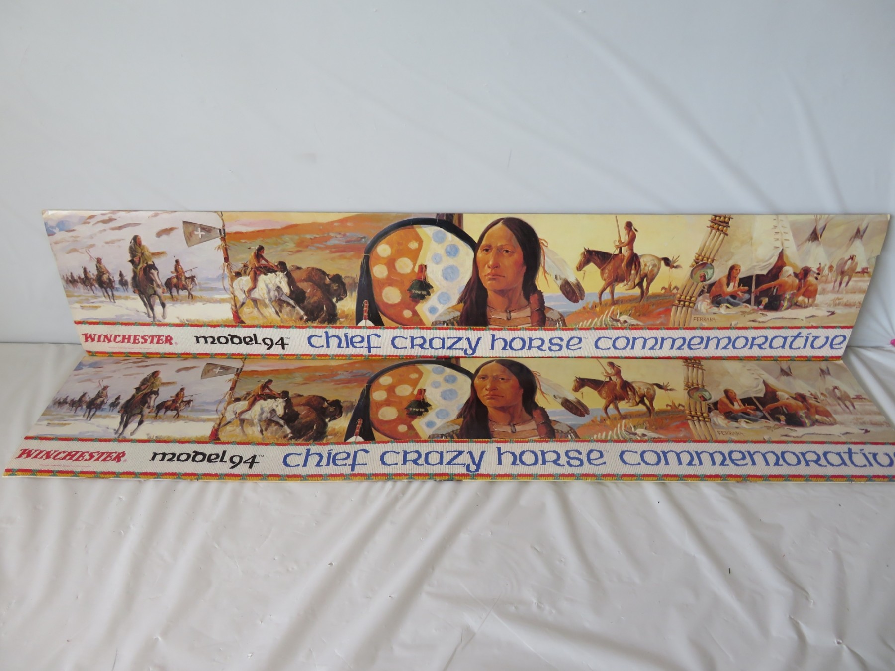 Winchester Model 94 Crazy Horse Commemorative 2 Sleeves #3790 |  Auctionninja.com, image size:1800x1350