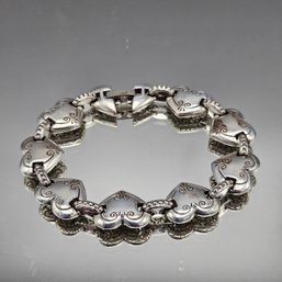 Brighton Cafe Au Lait Heart Bracelet