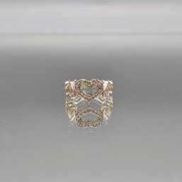 Sterling Silver 925 Heart Ring Size 6