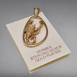 Sterling Silver Scorpion Pendent