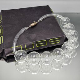 Murano Bubble Glass Necklace-Marina Susanna Sent Desgin