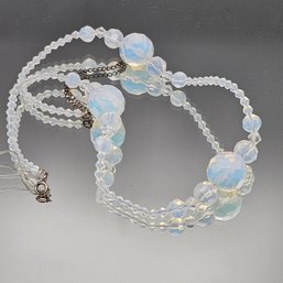 Sterling Silver Opalite Necklace