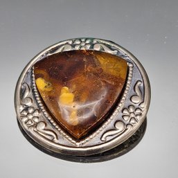 Baltic Amber Brooch