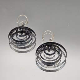 Concentric Circle Earrings