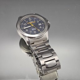 Timex Expedition Indiglo WR 50M Men's Watch - Stainless Steel Case & Bracelet