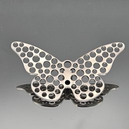 Vintage Neiman Marcus Gold-Tone Butterfly Clip