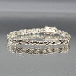 Sterling Silver 925 Mariner Style Link Bracelet 7 0.36 Ozt