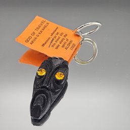 Coco Joes 'God Of Travel' Lava Tiki Keychain