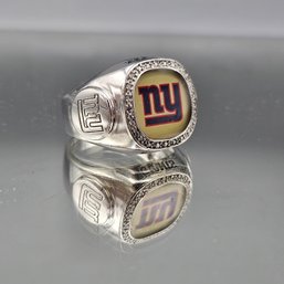 New York Giants Sterling Silver 925 Ring - Size 12.5 - 0.54 Ozt