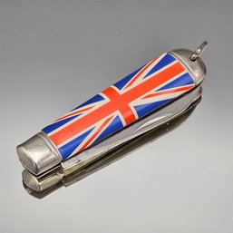 Richards Sheffield England Union Jack Folding Pocket Knife