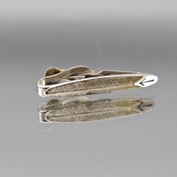 Swank Arrow Tie Clip Silver Tone Men's Tie Bar