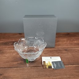 Waterford Crystal Aram Isles 10' Bowl Led Crystal  W/Box