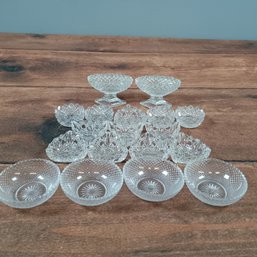 Minature Crystal Cups Multiple Shapes
