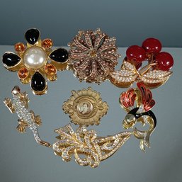 Women's Brooch Lot