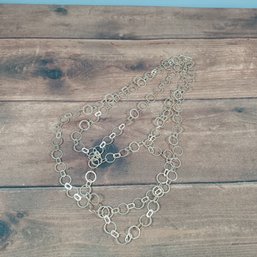 Gold Tone Wrap Around Necklace