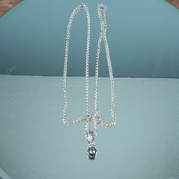 Joan Rivers Necklace With Pearl Pendant