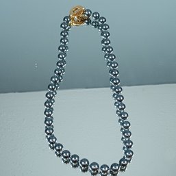 Black Pearl Necklace