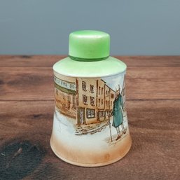 Antique Royal Doulton Dickensware Mr Micawber Tea Caddy Serial No D2973 C1910s