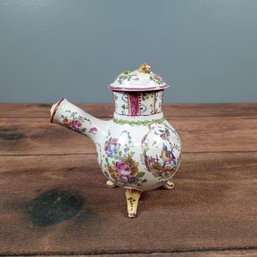 Clamecy Earthenware Chocolate Maker 19th Century