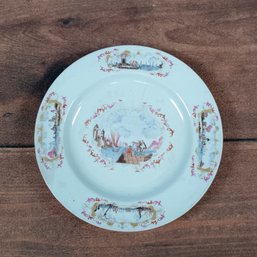Chinese Porcelain Dinner Plate 9'