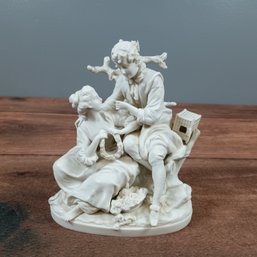 Porcelain Figure 7.5 Inch Man And Woman