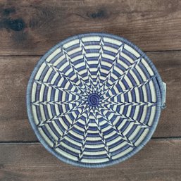 Harmony Handmade Tribal Woven Basket 12'
