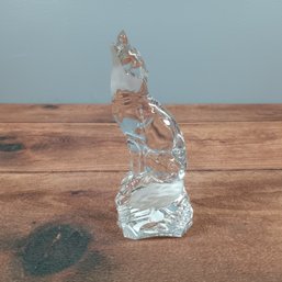 Lenox Fine Crystal Mad In Germany Howling Wolf