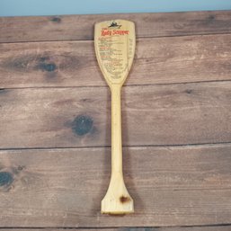 The Rusty Scupper Philadelphia Drink Menu Paddle
