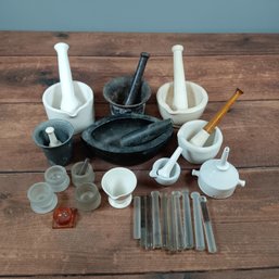 Mortar And Pestel Lot
