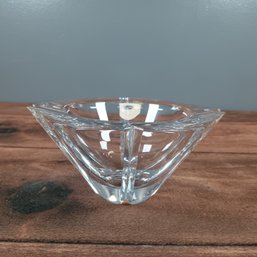 Orrefors 8 Inch Crystal Bow