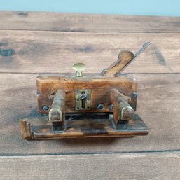 Antique Wood Plough Plane Finishing Tool