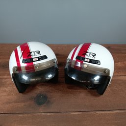 2 Z1R Motorcycle Open Face Helmets L & M