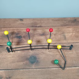 Mid-Century Modern 'Atomic' Style Coat Rack NEEDS REPAIR