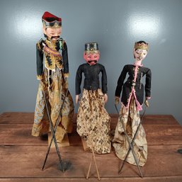 3 Wayang Golek Puppets