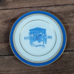 1913 Melita Lodge No. 295 Philadelphia Masonic Plate