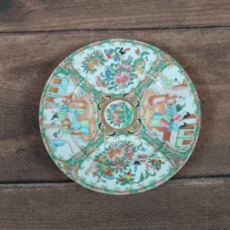 Fie China Chinese Porcelain Rose Medallion Decor Export Plate Qing