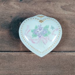 Heart Shaped Trinket Box
