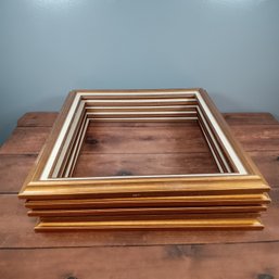 5- Gold 20 X 24 Wooden Frames