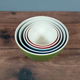 Set Of Multi Colored Nesting Bowls