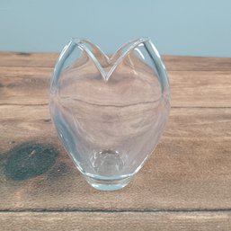 Kosta Boda Tulip--shaped Crystal Vase