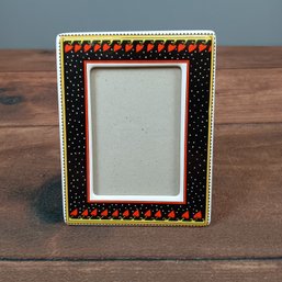 Terragrafics Ceramic Hearts And Dots Cottagecore Picture Frame 4 X 6'