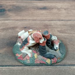 Lowell Davis 'The Mornin' After' Figurine Dogs