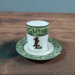 Hand Painted Porcelain Tea Cup And Saucer Set