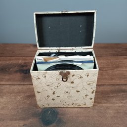 7' Record/vinyl Lot With Case