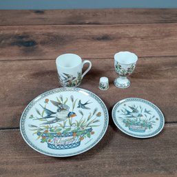 Hutschenreuter Monthly Plate, Cup And Saucer Set